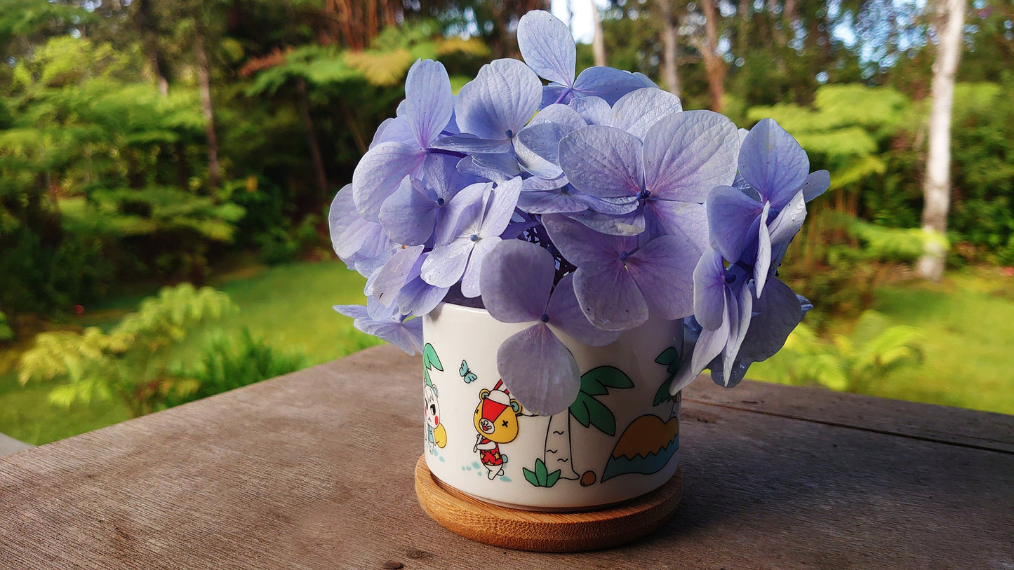 ACNH Inspired Gardening Kit - Tiny Garden Pals with Watering Can