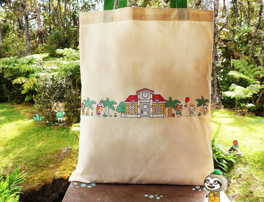 Animal Crossing Themed Tote Bag